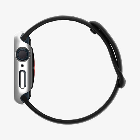 ACS05458 - Apple Watch Ultra (Apple Watch (49mm)) Case Thin Fit in black showing the front